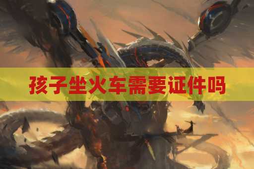 孩子坐火车需要证件吗