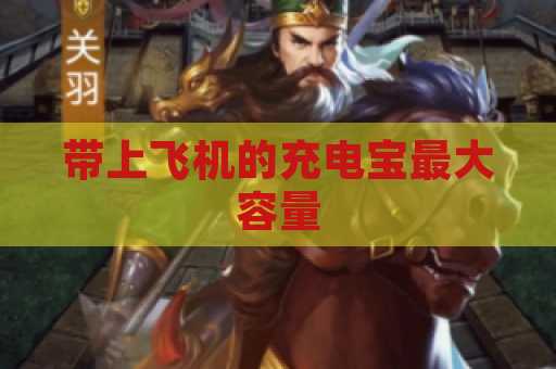 带上飞机的充电宝最大容量