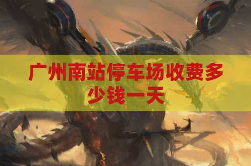 广州南站停车场收费多少钱一天
