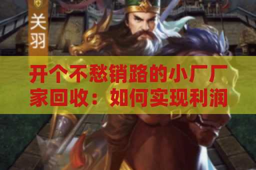 开个不愁销路的小厂厂家回收：如何实现利润最大化？