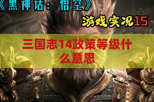 三国志14政策等级什么意思