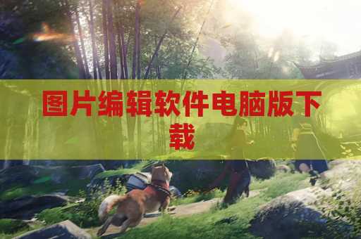 图片编辑软件电脑版下载