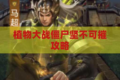 植物大战僵尸坚不可摧攻略